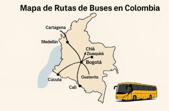 Ruta de Buses en Colombia 2025